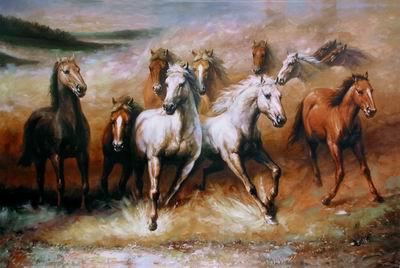 unknow artist Horses 02 Norge oil painting art